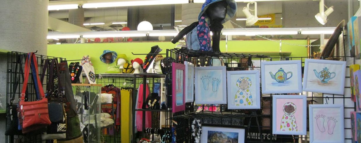 Display of the Artisan Stall
