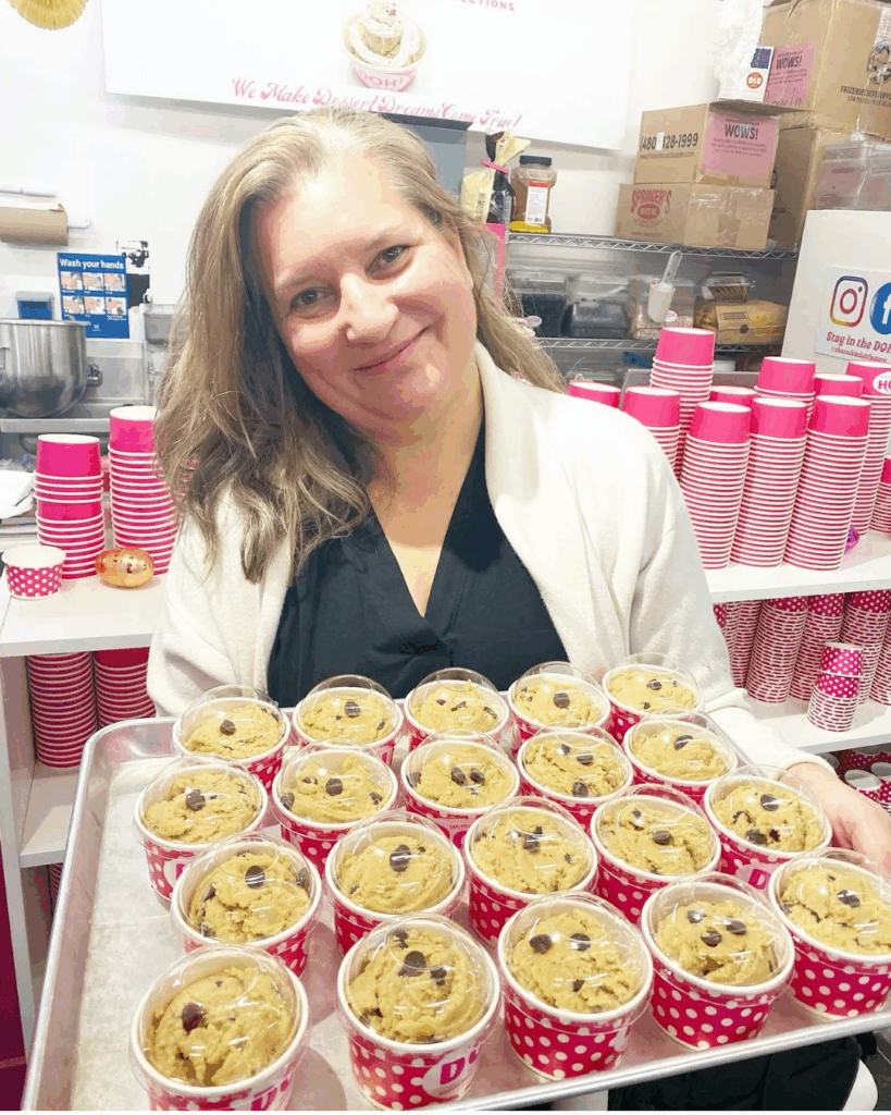 The Cookie Doh Factory co-owner Tania Gloster