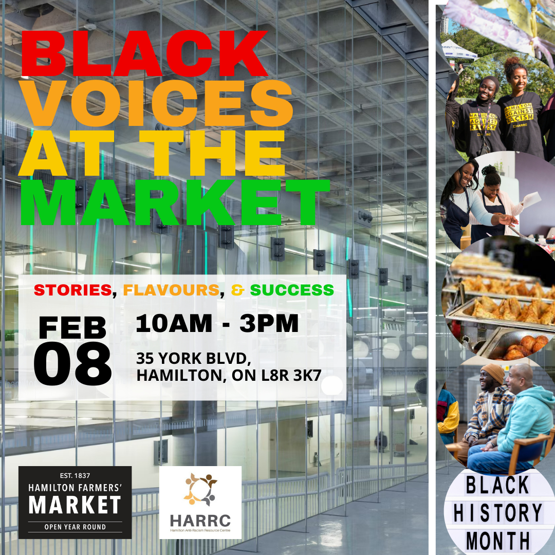 BLACK VOICES AT THE MARKET: STORIES, FLAVOURS, AND SUCCESS – Feb 8th