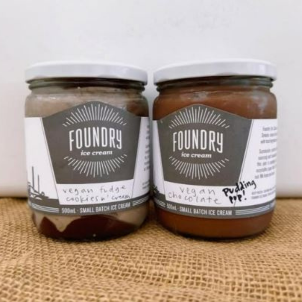 Foundry Ice Cream jars