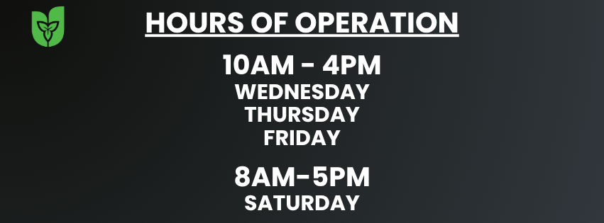 The Mushroom Tree hours of operation