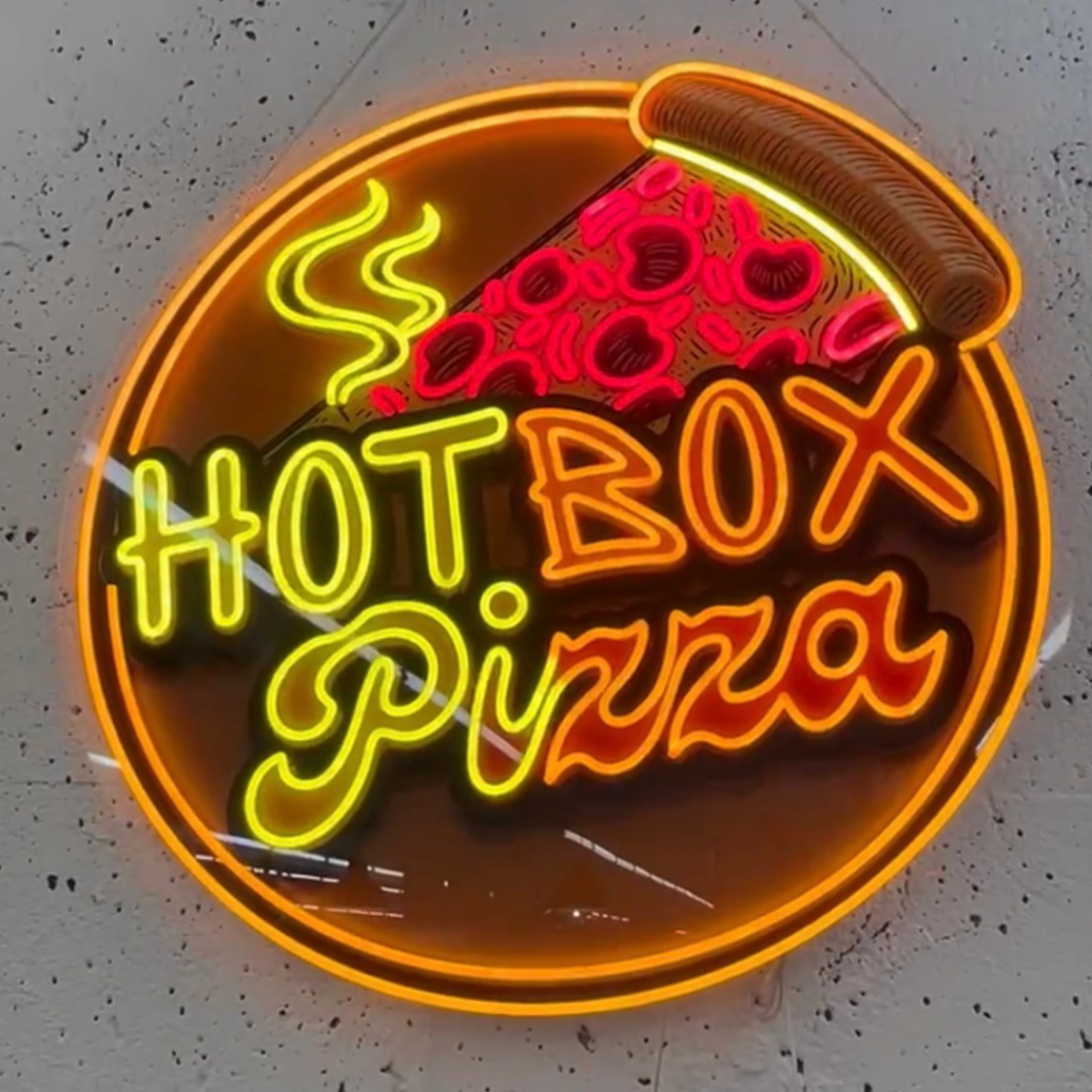 Hotbox Pizza Logo